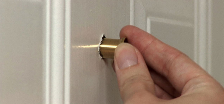 peephole door repair in Chino Hills